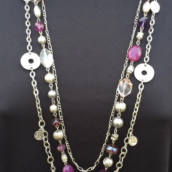 Premier Designs layered necklace - Picture 3 of 4